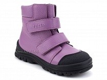 3381-700 Тотто (Totto), ботинки детские утепленные ортопедические профилактические, кожа, сиреневый. в Туле